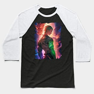 ZORO SAMURAI ANIME Baseball T-Shirt